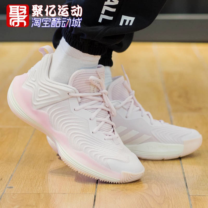 Adidas阿迪达斯男鞋冬季新款罗斯篮球鞋低帮缓震运动休闲鞋IG5560 - 图1