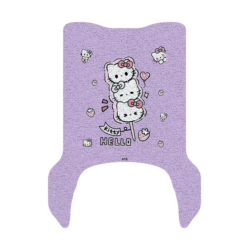 适用台铃菲畅EB电动车脚踏垫防水防滑耐磨丝圈卡通可爱脚垫脚踩垫,淘宝优惠券,粉丝福利购,淘宝优惠卷