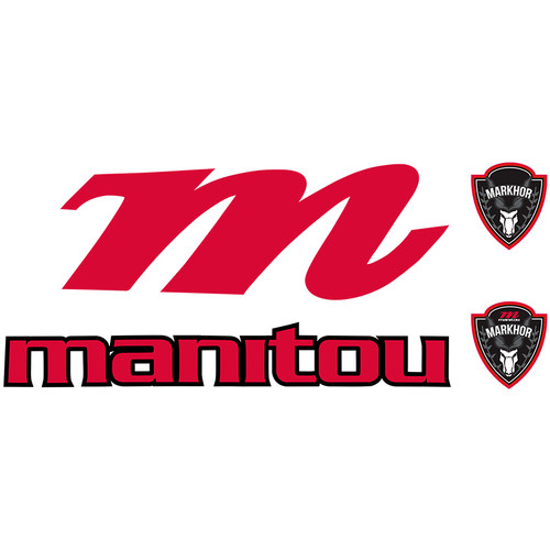 马尼托manitou markhor前叉贴纸自行车装饰山地车前叉改色贴防水 - 图2