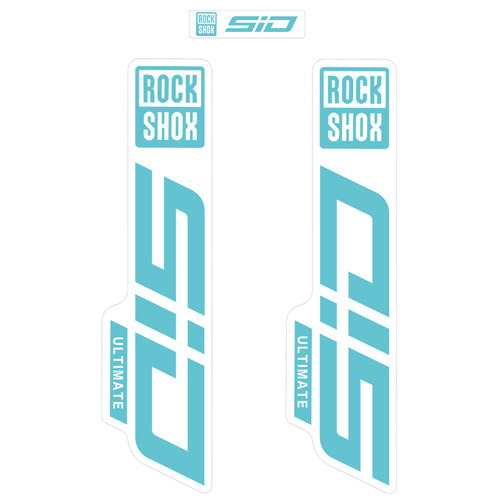 2021 rockshox sid前叉贴纸自行车山地车前叉装饰保护贴改色贴纸 - 图2