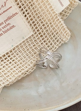 饰尚e族清仓特价开口可调节戒指女百搭时尚复古气质几何开