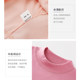 ແມ່ຍິງຂະຫນາດໃຫຍ່ຄໍ Round Cotton ແຂນຍາວ Loose Mom ເຄື່ອງນຸ່ງຫົ່ມດູໃບໄມ້ລົ່ນ