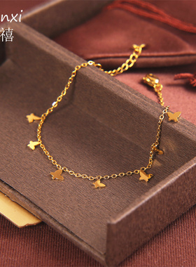 轻奢浪漫蝴蝶手链精致温柔女手饰