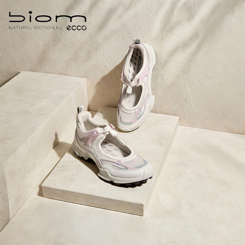 ECCO爱步女鞋 春新款厚底休闲运动凉鞋玛丽珍鞋BIOMC踪迹803653 - 图1