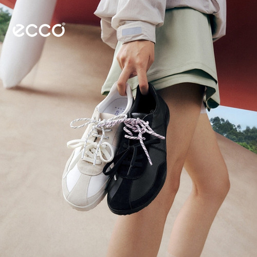 ECCO爱步女鞋 秋季新款运动鞋软底赤足芭蕾休闲鞋 BIOM TR840113 - 图1