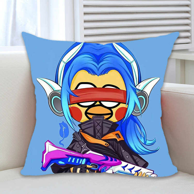 和平精英皮肤新款和平精英头像抱枕被绝地求生吃鸡游戏皮肤周边礼物枕头靠垫芯