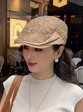 鸭舌帽女款夏季新款时尚防晒