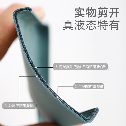GT8pro/GTNeo7/6se新款5pro软糯感纯色适用realme真我GT7pro手机壳加厚Neo5se液态硅胶全包耐脏保护套女简约 - 图0