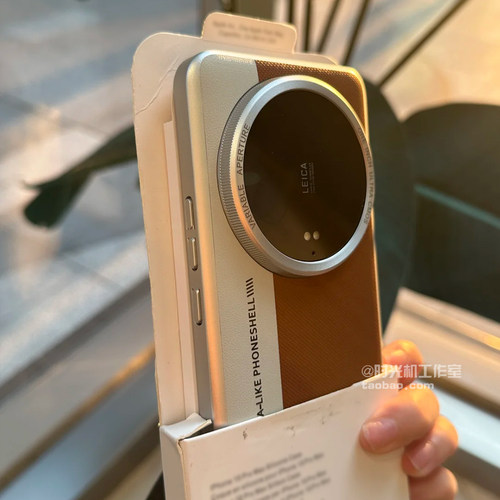 INS拼接撞色X8Ultra复古棕相机壳适用OPPOFindx8手机壳findx9Ul镜框加高x8s+保护套小米15U三包边17U/14P男女 - 图2