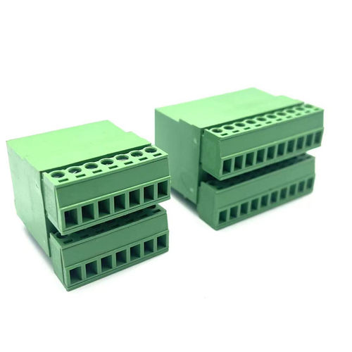 KF15EDGRH-3.81mm双层两排插拔式接线端子PCB焊板凤凰件公母头座 - 图3