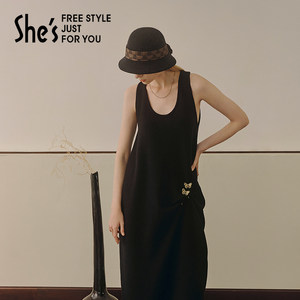 shes茜子意境东方知性通勤气质保暖绵羊毛混纺冬季渔夫帽子