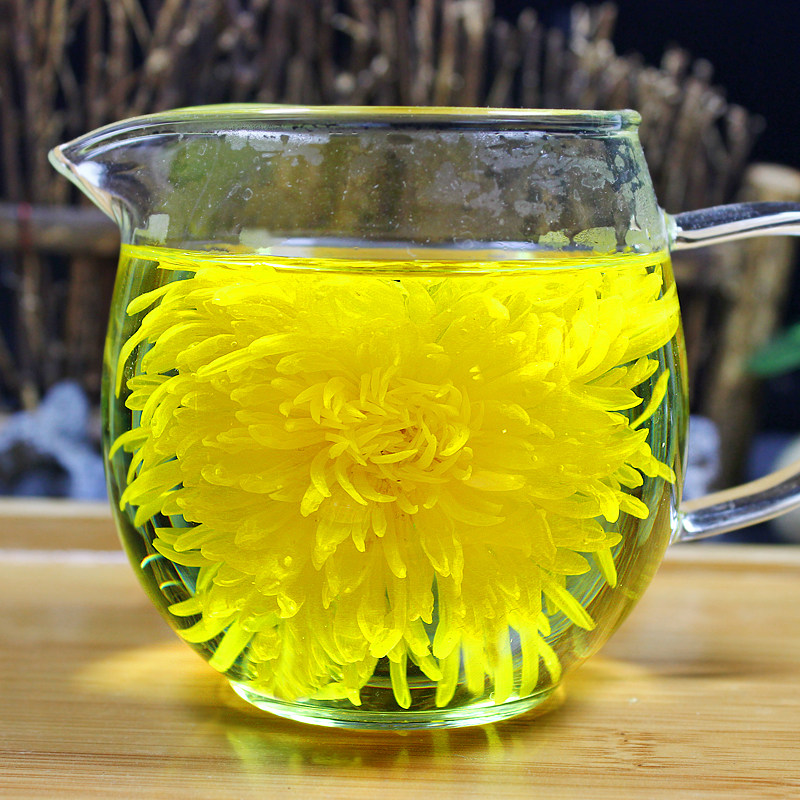 2025新花上市金丝皇菊500g安徽黄山黄菊花一朵一杯大朵散装