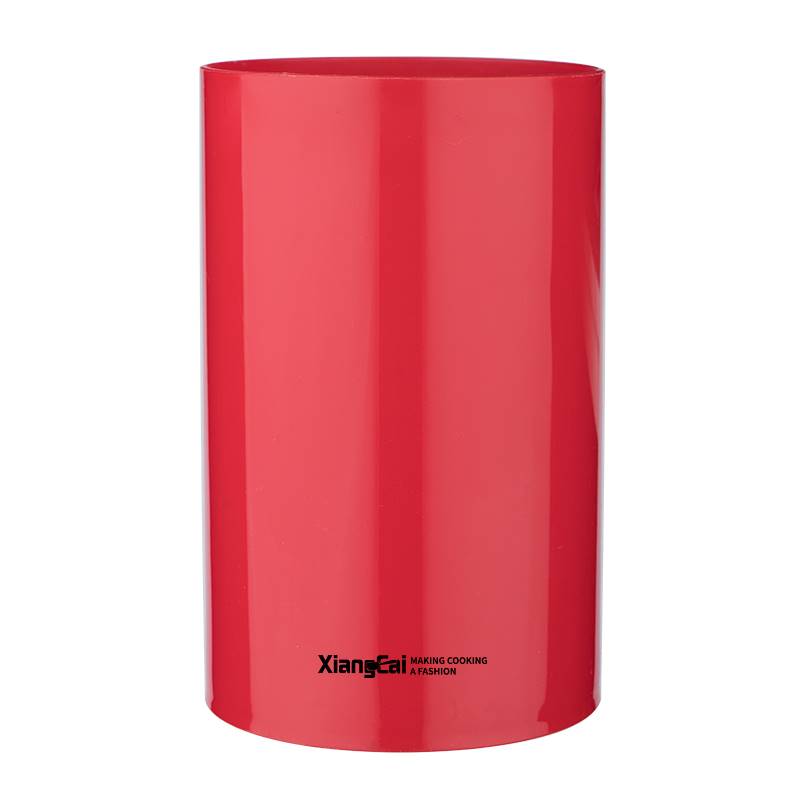 厨具置物桶红桶厨房厨具用品用具收纳桶筷子桶沥水储物桶超大容量