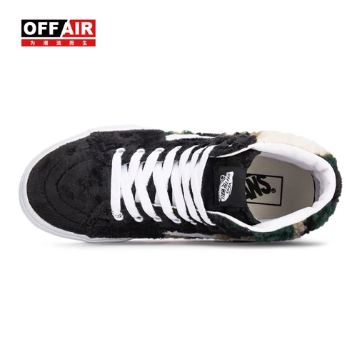 Vans Van SK8-HI Женская камуфляж High Top Outer Velvet Casual Shoes vn0a5jmja58