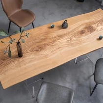 Light Extravagant Acrylic Suspended Dining Table Home Creative Solid Wood Minimalist Desk Bench Desk Designer Table