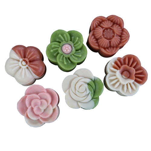 中秋冰皮月饼做绿豆糕用的模具家用立体花不粘30g小迷你25g手压式 - 图3