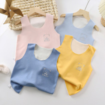 Manufacturer Child delsuede No bone vest No marks Warm Baby Beaten Bottom Underwear Boy Girl Waistcoat Vest