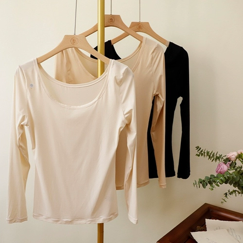 Демисезонное однотонное удерживающее тепло тонкое нижнее белье, приятная телу маска для лица