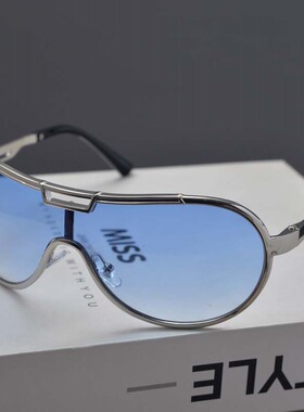 欧美复古大框飞行员式连体蛤蟆镜