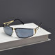 UV proof square punk men and women hollow sunglasses