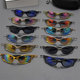 European and American retro punk hip-hop disco colorful sunglasses