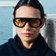 Sunshade Toad Glasses Retro Slim Sunglasses for Men and Women
