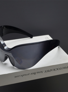 防紫外线飞行员朋克男女无框墨镜