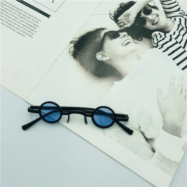 Sunglasses, personalized style Korean style retro round sunglasses