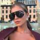 Windproof glasses toad mirrors retro men and women double beam sunglasses