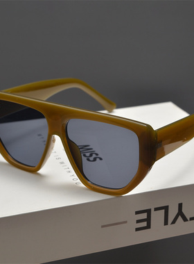 防紫外线方形复古男女朋克太阳镜