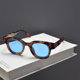 UV proof square retro men and women rice nail sunglasses