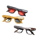 UV proof square retro men and women rice nail sunglasses