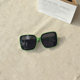 Anti-UV glare sunscreen square frame women's trendy