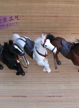 仿真动物模型马艺术拍摄道具礼物