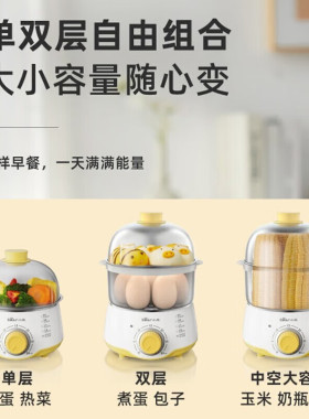 小熊304不锈钢定时煮蛋器
