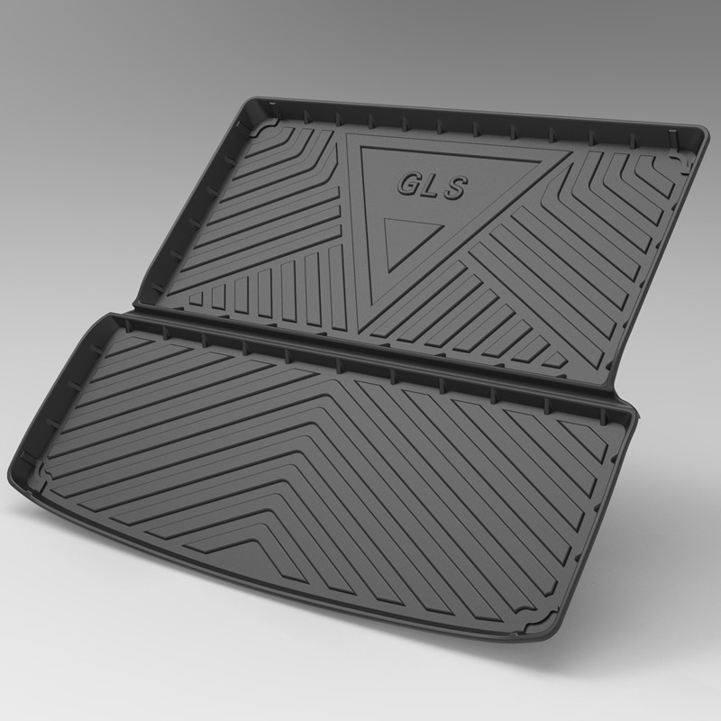 奔驰X164GL300GL350GL400GL450 GL500北京BJ90橡胶TPETPO后备箱垫 - 图0