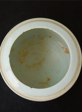 浅绛彩光绪花鸟陶瓷艺术品