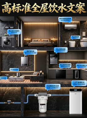 海尔全屋中央净软水系统净饮水机