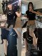 MSCHF summer rhombus blur ພິມແຂນສັ້ນ
