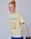 Korean style salt bread milk print short sleeves
