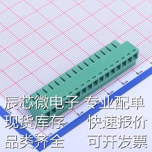 KH-ZBK200R-16P-GS 插拔式接线端子 3.81mm 排数:1 每排P数:16原 - 图0