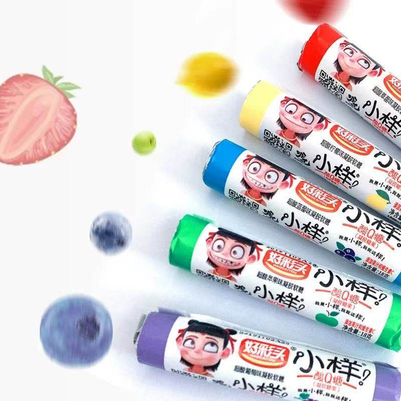 正期K30 小样好彩头酸Q糖18g水果软糖橡皮糖糖果 新旧包装随机发,淘宝优惠券,粉丝福利购,淘宝优惠卷