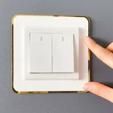 Переключатель, современный и минималистичный защитный чехол на стену, легкий роскошный стиль