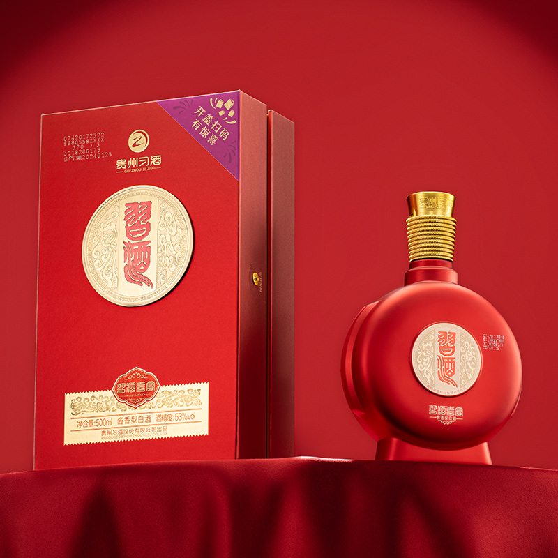 【特惠】习酒喜宴500mL*6瓶+知交小酒100mL*12瓶酱香型白酒