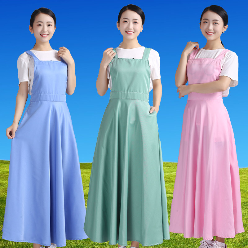 围裙厨房家用2025新款漂亮防水罩衣长款加长明星网红同款餐饮定制,淘宝优惠券,粉丝福利购,淘宝优惠卷