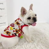 Жилет жилета Bagol в летнем тонкий собачий жилет Cartoon Pattern Dog Одежда плюшевая Шерина