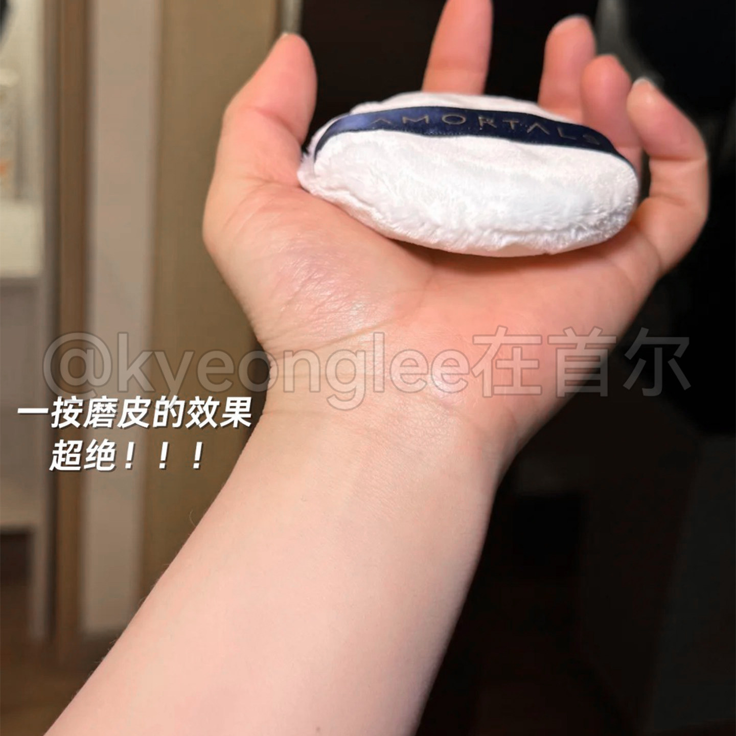 尔木萄粉扑散粉蜜粉定妆植绒小圆形毛绒大绒面干粉饼尔木葡气垫女,淘宝优惠券,粉丝福利购,淘宝优惠卷