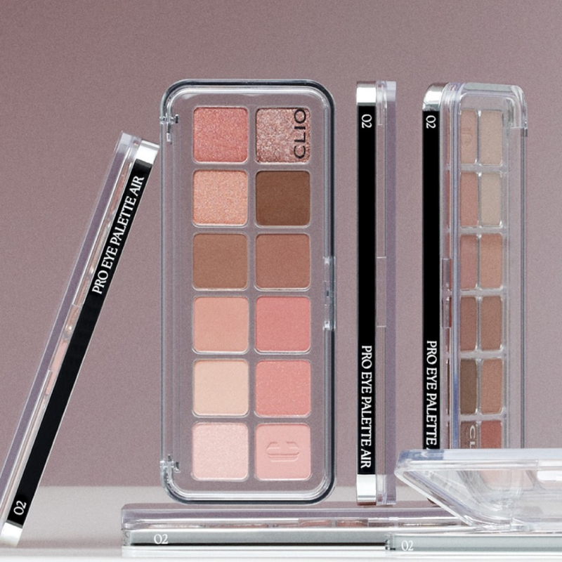 韩国CLIO珂莱欧12色眼影盘新品pro eye palette air哑光珠光防水 - 图1