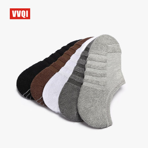 男士浅口纯棉船袜