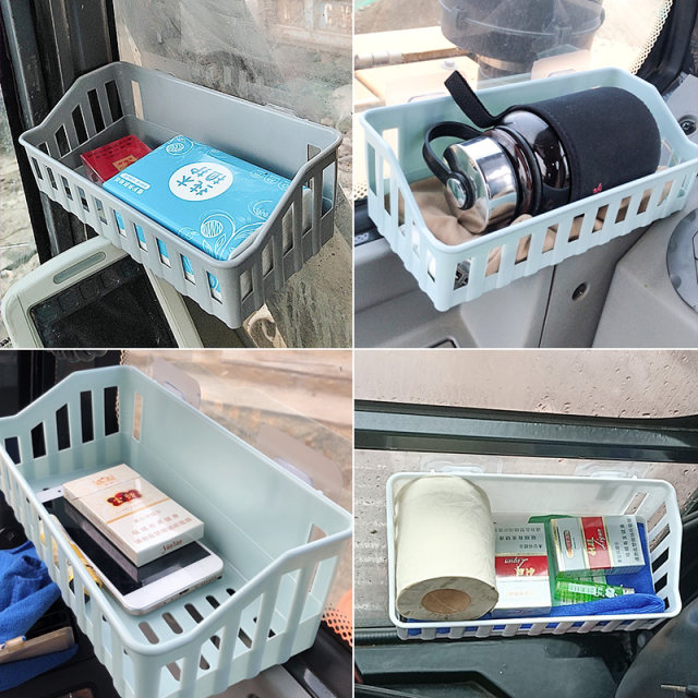 Forklift loader tool box storage box